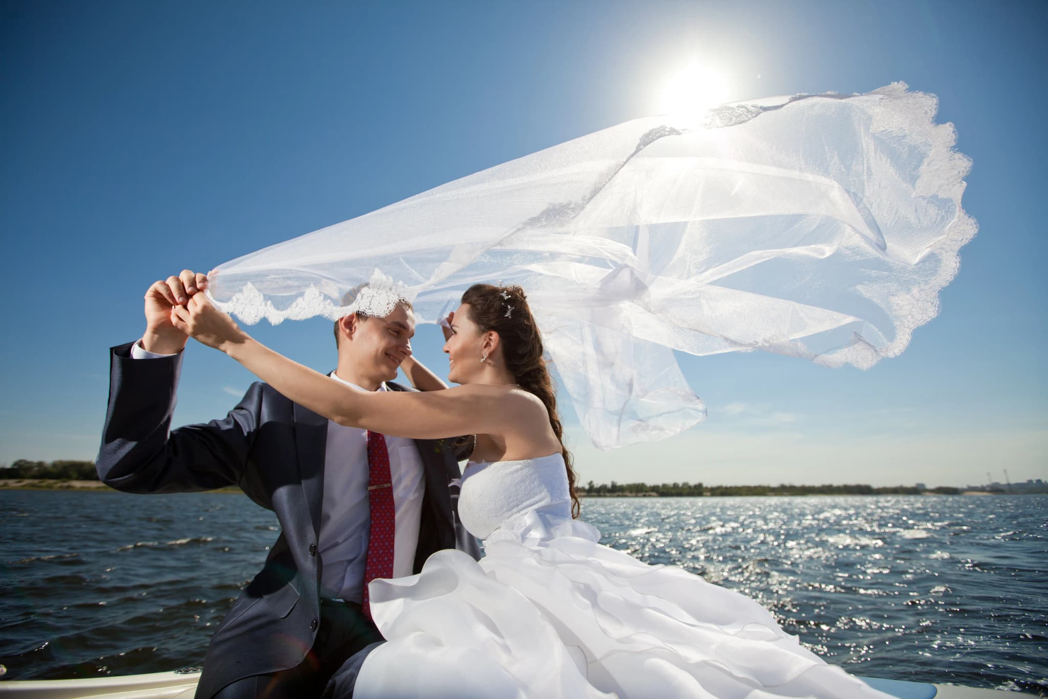 Hochzeitsfeier auf der Barkasse âNinaâ